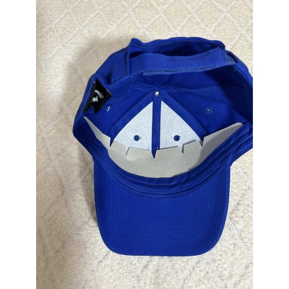New Vintage Kentucky Derby 2008 Horse Racing Embroidered Adjustable Blue Hat